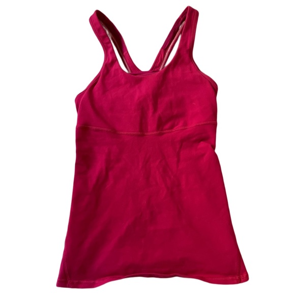 Lulu lemon tank top hot pink - Picture 2 of 2